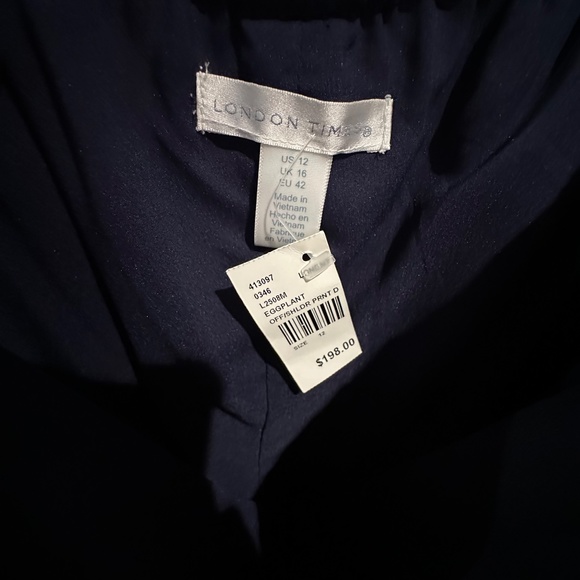 London Times NWT Off Shoulder Printed Dress - Picture 3 of 7
